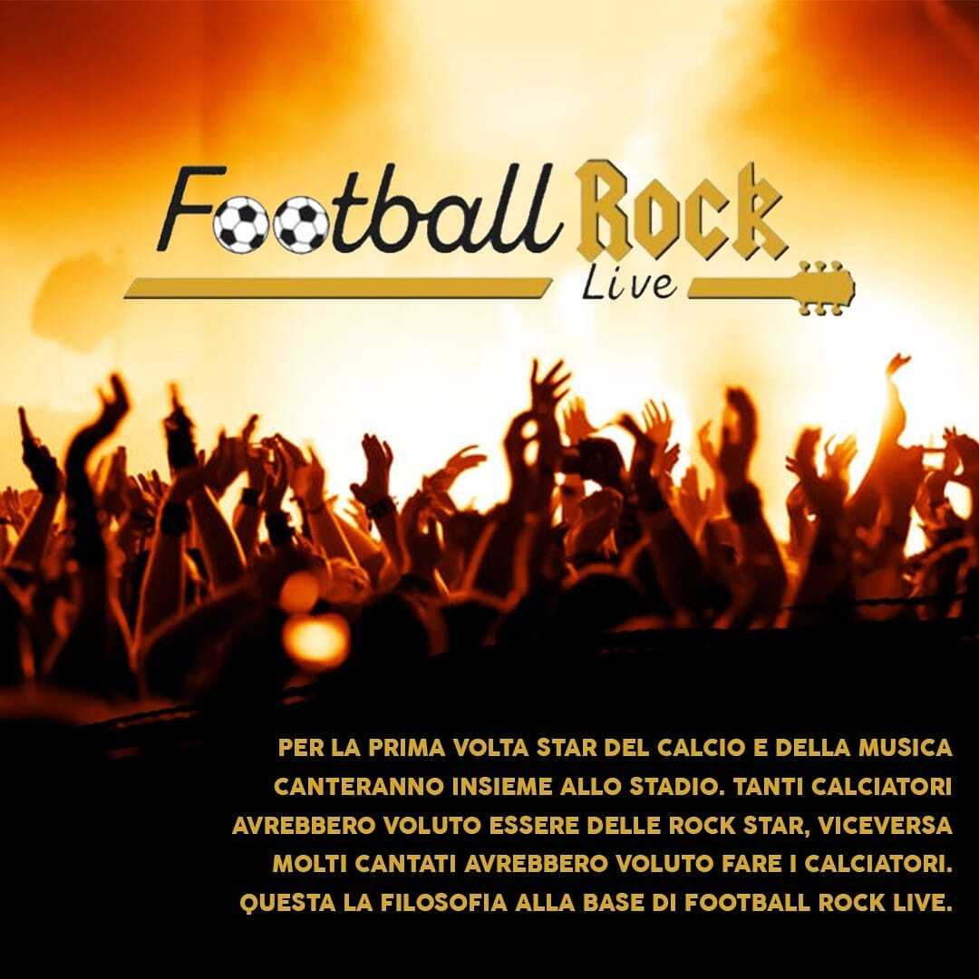 Football Rock Live a Milano, agosto 2021: si esibiranno in concerto cantanti e calciatori