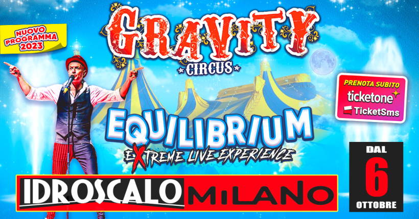 gravity circus idroscalo milano
