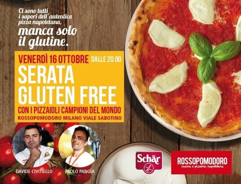pizza gluten free rossopomodoro