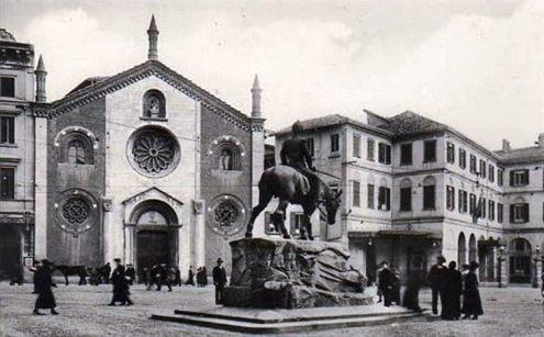 piazza missori milano 1916