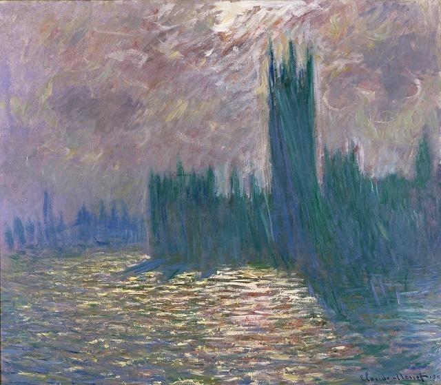 Claude Monet, Londra. Il Parlamento. Riflessi sul Tamigi, 1905, Museo Marmottan Monet, Parigi
