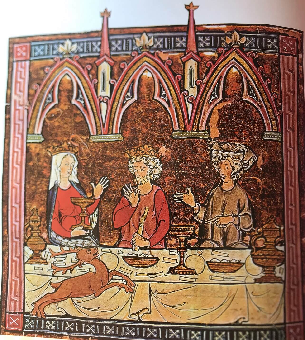 tavola signorotto medioevo