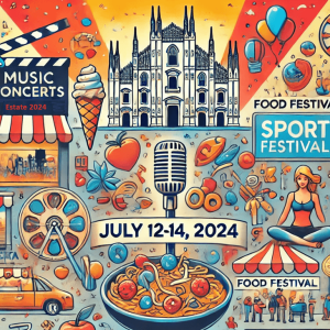 Eventi Milano dal 12 al 14 luglio 2024